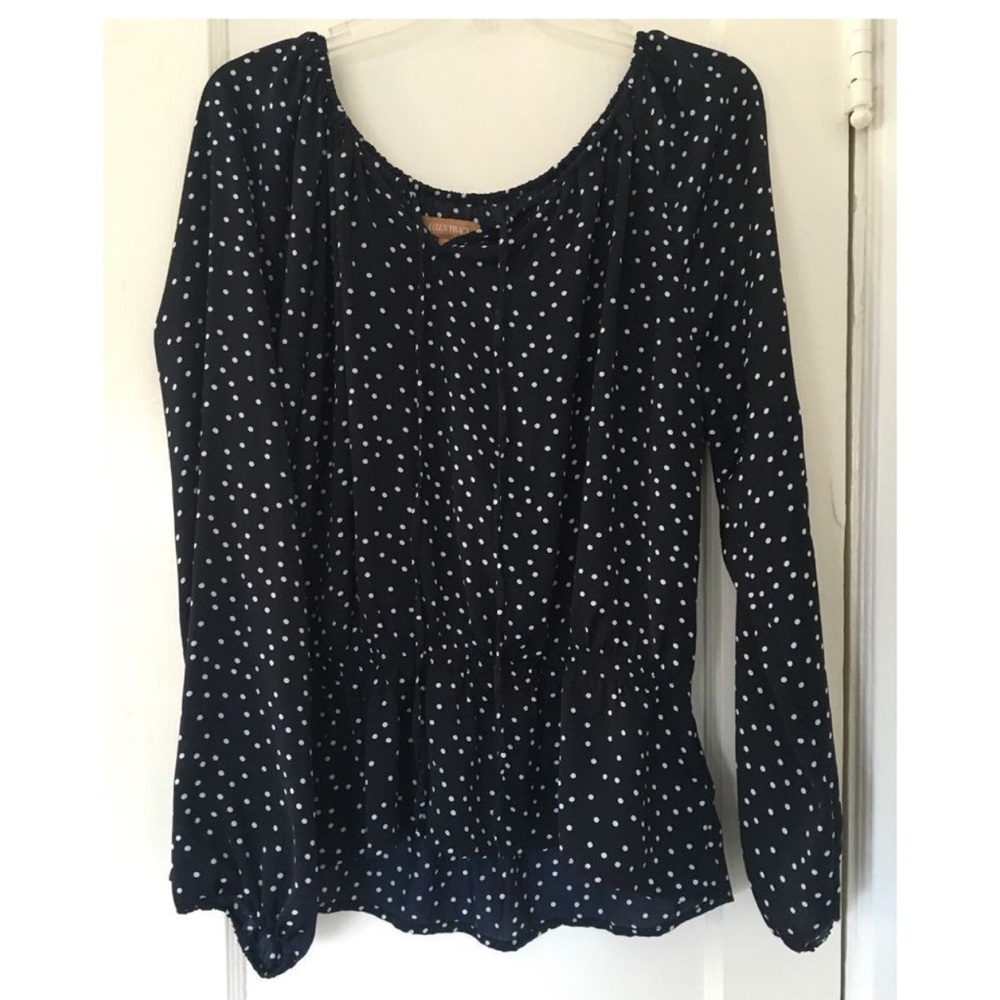 Ellen Tracy Peplum Blouse